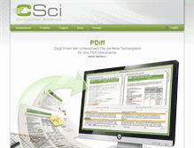 Tablet Screenshot of csci.de